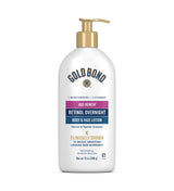 Gold Bond Age Renew Retinol Overnight Body & Face Lotion – Streamlined Single-Bottle Skincare for Clutter-Free Routines, 7 oz
