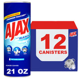 Ajax Powder Cleanser with Bleach - Citronella-Scented 12-Pack for a Spa-Like Bathroom Reset