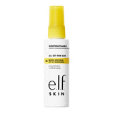 e.l.f. SKIN All Set For Sun SPF 45 Setting Spray – Two-in-One Vanity Simplifier, Clear Mist Replaces Setting Spray + Sunscreen