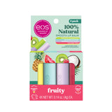 eos Natural Shea Lip Balm 3-Pack – Soothing Overnight Lip Care Ritual for Sensitive Skin and Self-Care Sundays