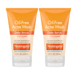 Neutrogena Oil-Free Acne Face Wash with 2% Salicylic Acid – Parent-Approved Daily Scrub for Teen Acne Breakouts