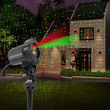 Outdoor Garden Laser Light – Camping & Backyard Star Projector with RF Remote and Timer
