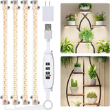 LORDEM Grow Light Strip – Thoughtful Housewarming Gift for Plant Lovers, Ready-to-Use with All Mounts Included