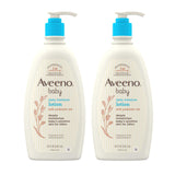 Aveeno Baby Daily Moisture Lotion – Pediatrician-Approved for Sensitive Skin, Safe for Nursery & Changing Station