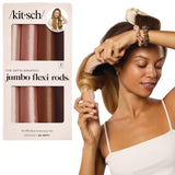 Kitsch Satin Hair Curlers – Thoughtful Birthday Gift for Her, Heatless Overnight Curls Starter Set