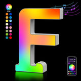 OJQ LED Marquee Letters – Child-Friendly Nursery and Playroom Light with No Flame and No Wax
