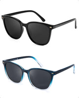 FIMILU Fit-Over Sunglasses 2-Pack – Stylish Mother's Day, Valentine's, and Holiday Gift for Women