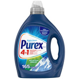 Purex Fresh Mountain Breeze Liquid Laundry Detergent – Self-Care Laundry Refresh for Bedroom Linens and Bath Towels, 165 Loads