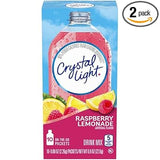 Crystal Light Drink Mix – Sugar-Free Hydration for Calorie-Conscious Wellness Routines, Raspberry Lemonade 40 Packets