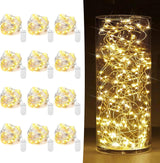 Lumoonos Fairy Lights – Simple Silver Wire Glow for Clean, Intentional Interiors