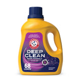 ARM & HAMMER Deep Clean Odor Formula Liquid Laundry Detergent, Radiant Burst Scent – Work-from-Home Refresh for Daily Office Wardrobe Loads, 150 Fl Oz, 100 Loads