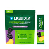 Liquid I.V.® Hydration Multiplier +Energy – Home Office Focus Powder for Sustained Energy and Clean Afternoon Hydration