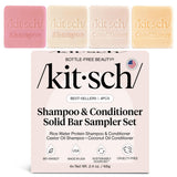 Kitsch 4pc Hair Care Bar Gift Set – Holiday Stocking Stuffer for Women, Vegan Self Care