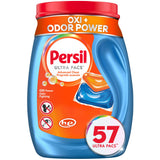 Persil Ultra Pacs Oxi+Odor Power Laundry Detergent for Active Lifestyle, Sweat Odor Remover for Gym Apparel
