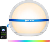 OLIGHT Sphere Smart Lamp – Modern Minimalist Night Light with Transparent Polycarbonate Shell for Bedroom and Living Room Aesthetics