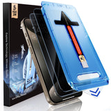 MAGIC JOHN iPhone 15 Pro Max 6.7 inch Privacy Tempered Glass for Daily Drop and Scratch Protection