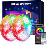 Aogistc LED Strip Lights 148ft-250ft – Clean Adhesive Backed Strip Lighting for Intentional, Uncluttered Bedrooms