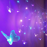 90 LED Butterfly String Lights for Nursery and Playroom – Child-Safe Hanging Decor with Adjustable Dimmer