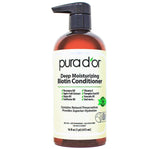 PURA D'OR Biotin Shampoo and Conditioner Duo – Elevated Anti-Thinning Ritual for Fine Hair, Original Gold Label 16oz