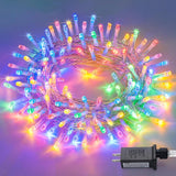 JMEXSUSS 200 LED Outdoor String Lights – 11 Modes Connectable Fairy Lights for Yard, Fence, and Garden Year-Round Decor