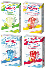 Sonic Singles to Go! Drink Mix Variety Pack – Sugar-Free Hydration for Self-Care Routines and Mindful Drinking Habits