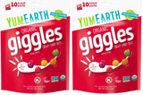 YumEarth Organic Giggles Chewy Candy – Safe Snack for Kids Lunchbox and Snack Drawer, Peanut Free Tree Nut Free Organic Candy