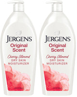Jergens Cherry Almond Body Lotion – Nightly Skin Ritual for Dry Skin Recovery