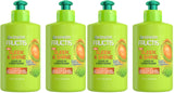 Garnier Fructis Sleek and Shine Conditioning Leave-In Cream – Spa-Like Self-Care Smoothing Treatment with Citrus Scent, 10.2 Fl Oz Pack of 2