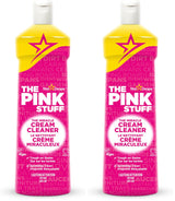 Stardrops The Pink Stuff Miracle Cream Cleaner for Family Kitchens and Bathrooms, Non-Abrasive and Chemical-Light Formula