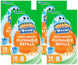 Scrubbing Bubbles Toilet Cleaning System – Self-Care Bathroom Ritual, Fume-Free Citrus Bowl Refresh