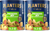 PLANTERS Pistachio Nut Mix – Shell-Free Lunchbox Snack for Kids' After-School Pantry Stock, 1lb 2.5oz