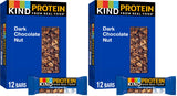 KIND Protein Bars – On-the-Go Snack for Busy Professionals, 12g Protein for Sustained Focus at the Desk