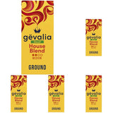 Gevalia House Blend Decaf Ground Coffee – 150-Year Swedish Heritage Cast Iron Roast, 12 oz Tin-Tie Bag