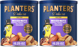 PLANTERS Deluxe Mixed Nuts Canister – Elegant Hostess Gift for Holiday Entertaining and Seder Spread
