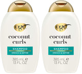 OGX Coconut Curl Shampoo – Daily Self-Care Wash for Coily and Wavy Textures, Hydrating 13 fl oz