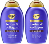 OGX Thick & Full + Biotin Collagen Extra Strength Volumizing Shampoo – Mindful Haircare Ritual for Thinning Hair, Hydrolyzed Wheat Protein & Bamboo, 13 Fl Oz