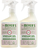 Mrs. Meyer's Clean Day Vinegar Gel Cleaning Spray – Leaping Bunny Cruelty-Free, Plant-Derived Bathroom Formula