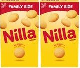 NILLA Wafers Cookies, Vanilla Wafers Snack for Kids Lunchboxes, Crunchy Vanilla Baking Wafers for After-School Treats