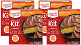 Duncan Hines Easy Cake Kit Golden Fudge Mix – Affordable Birthday Gift for Mom, Includes 6-inch Cake Pan