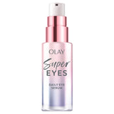 Olay Super Eye Serum – Premium Glass Pump Bottle, Luxury Anti-Aging Eye Care