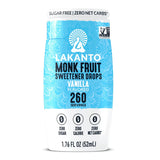 Lakanto Monk Fruit Extract Drops Liquid Sweetener – Zero Calorie Office Coffee Sweetener for Focused Workdays and Desk-Side Use