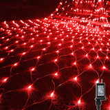 WATERGLIDE Outdoor Net Lights 12ft x 5ft 360 LED Waterproof Mesh for Backyard, Camping, and Open-Air Dining
