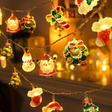 LOLStar Christmas Lights – Simple Warm White String Lights with Subtle Holiday Accents for Clean Scandinavian Style Decor