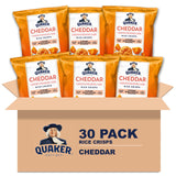 Quaker Rice Crisps Single-Serve Packs – Crunchy Gluten-Free Snack to Stock the Pantry for Kids