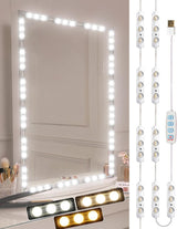 Winees High End LED Mirror Lights – 108 Chip Ultra Bright Setup for a Five Star Vanity Aesthetic