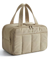 BAGSMART Puffy Toiletry Bag – Weekend Camping Organizer for Women, Waterproof Travel Pouch
