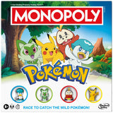 Monopoly Pokémon Edition – Family Board Game for Kids' Bedrooms, Playdates, and Sleepovers