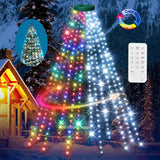 Kringle Bros Minimalist Christmas Tree Lights – Clean Teardrop Halo Design for Intentional Holiday Decor