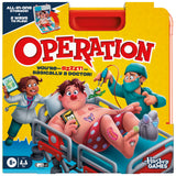 Operation Classic Kids Game for Playroom and Bedroom – Safe Battery-Powered Family Fun with Storage Case