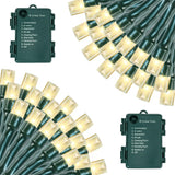 HolidayAura Cozy Glow Lights – Thoughtful Housewarming Gift for Her, 33ft Battery Operated String Lights with Timer for Home Ambiance